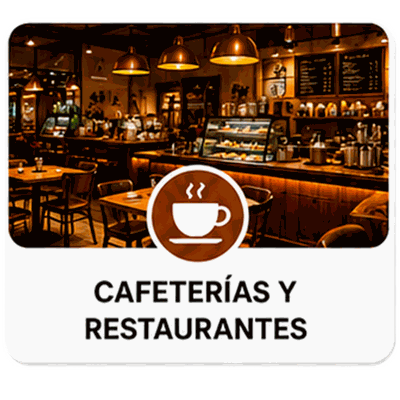 Cafeterías y restaurantes