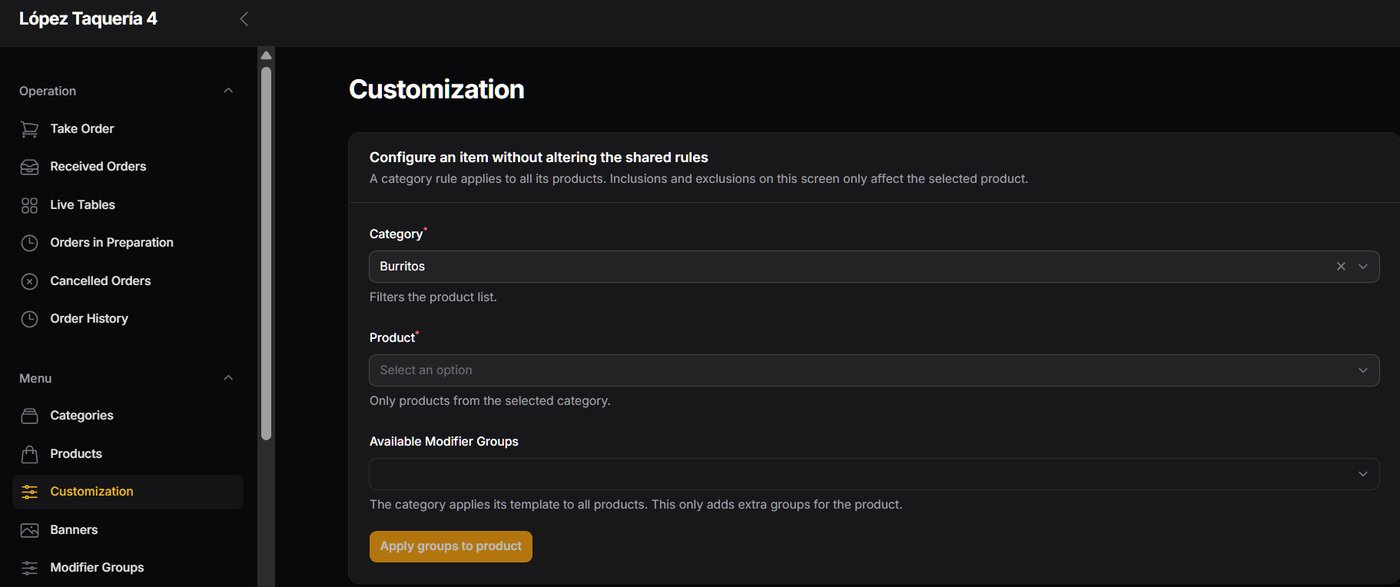 Customization